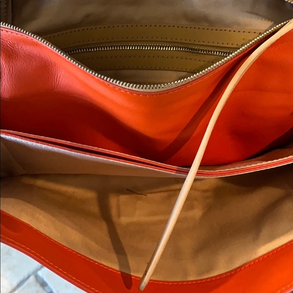 L.A.M.B. By Gwen Stefani burnt orange briefcase - Picture 11 of 16